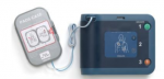เครื่องกระตุกหัวใจพร้อมตู้เก็บและป้าย ยี่ห้อ PHILIPS