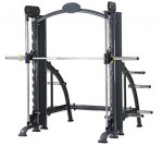 อุปกรณ์ช่วยฝึกยกน้ำหนัก ( Smith Machine ) พร้อมแผ่นน้ำหนักหุ้มยาง 180 กิโลกรัม