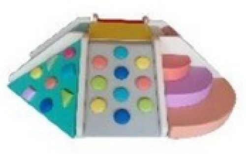 ชุดปีนป่ายสไลเดอร์หลากสี 4 ทาง ยี่ห้อ MARATHON รุ่น MC-033