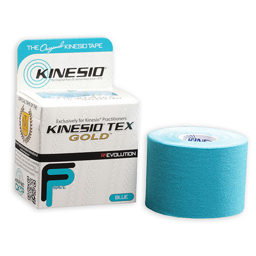 าเทปคิเนสิโอ (FingerPrint) ม้วนมาตรฐาน Kinesio® Tex Gold FP™ 5M.